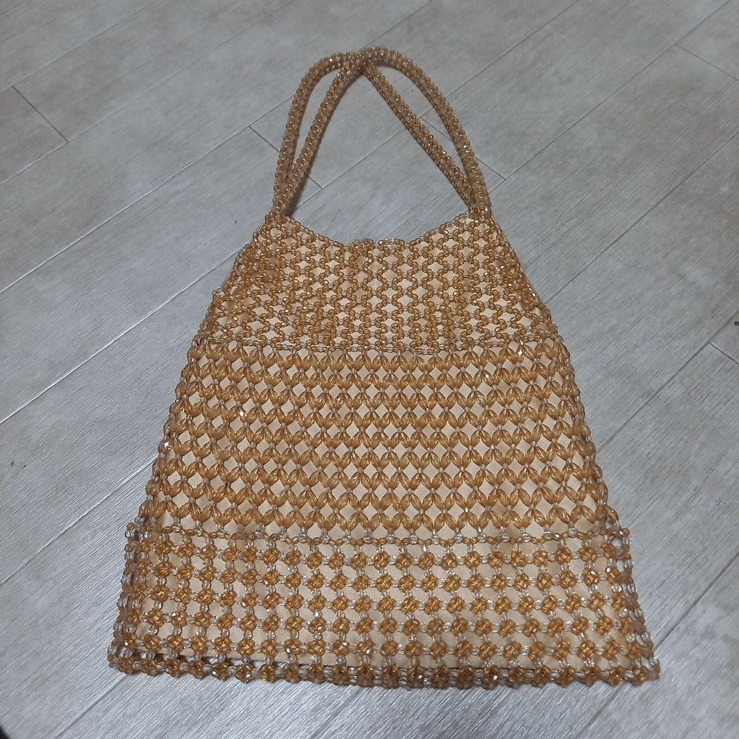 【しのしの様ご専用】AMACA ビーズバッグ