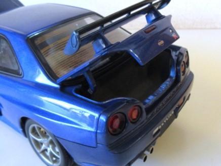亮太さん専用 AUTOart 1/18 スカイライン GT-R R34 ブルー