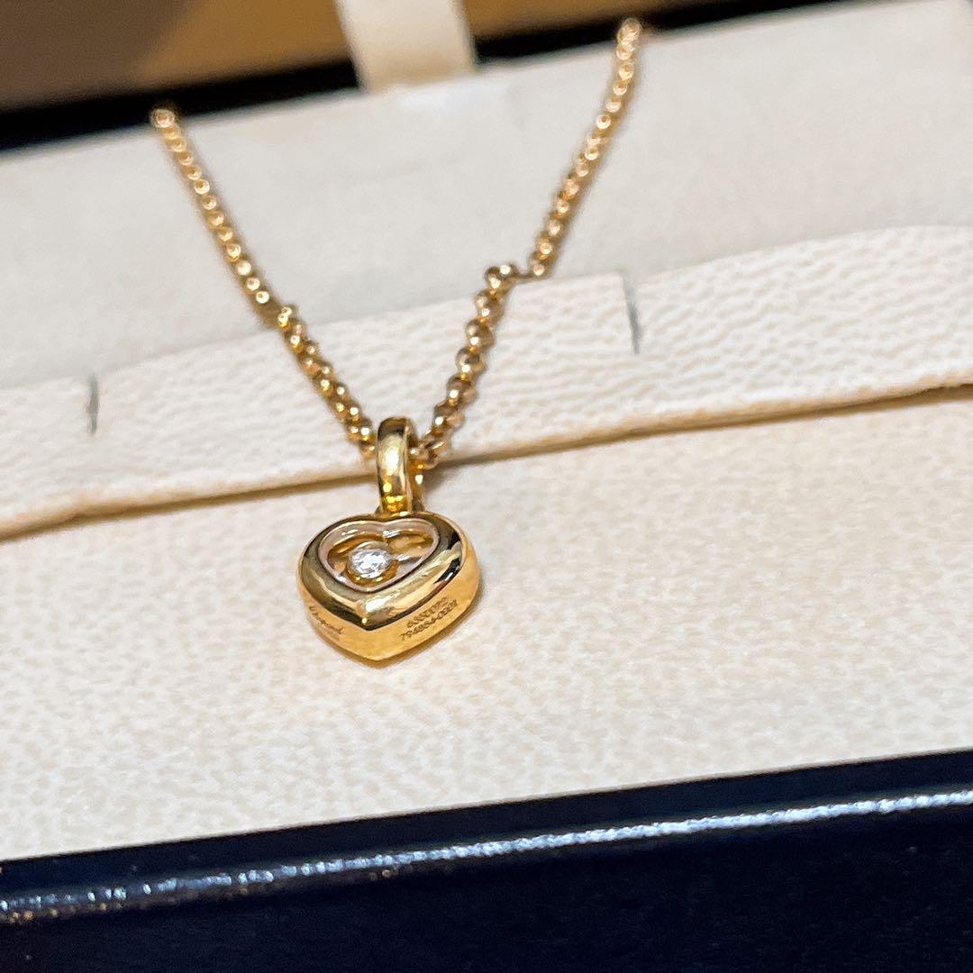 ショパール Chopard ネックレス ゴールド Happy Diamond 画像5