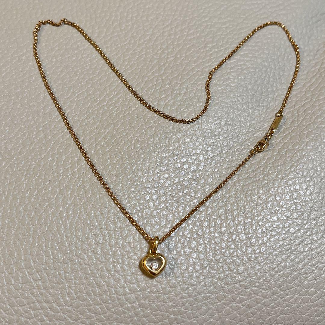 ショパール Chopard ネックレス ゴールド Happy Diamond 画像9