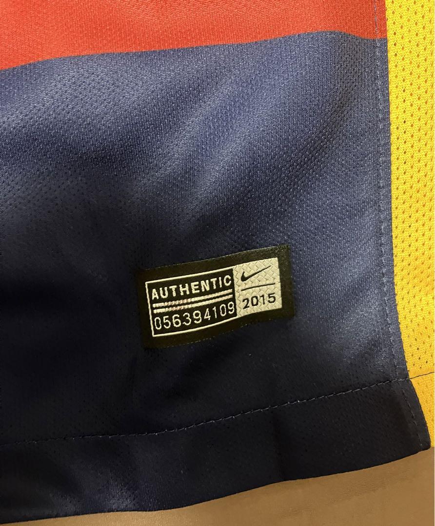 nike 正規品バルセロナユニフォーム　優勝記念モデル