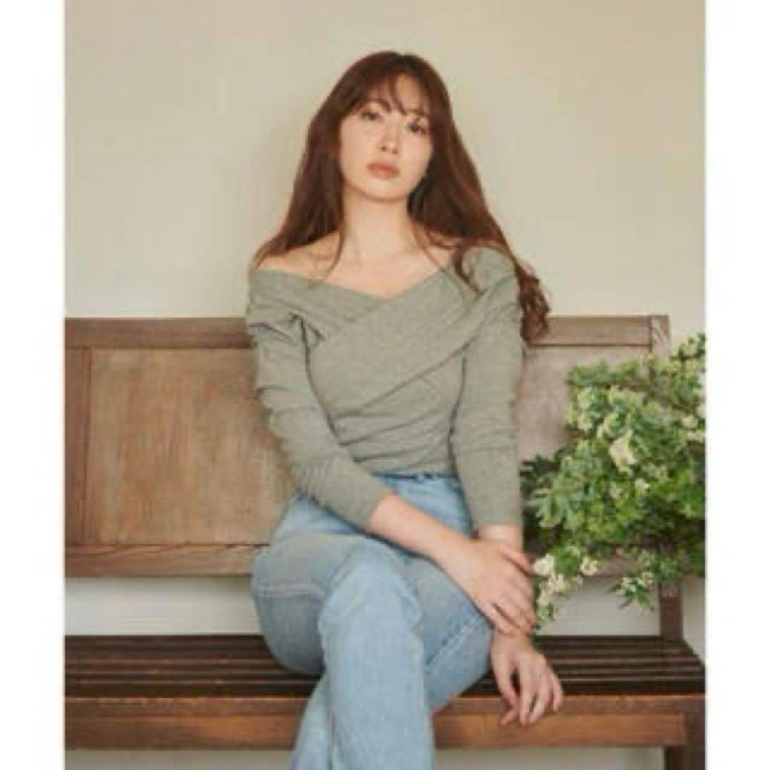 Asymmetric Cotton blend Jersey Top