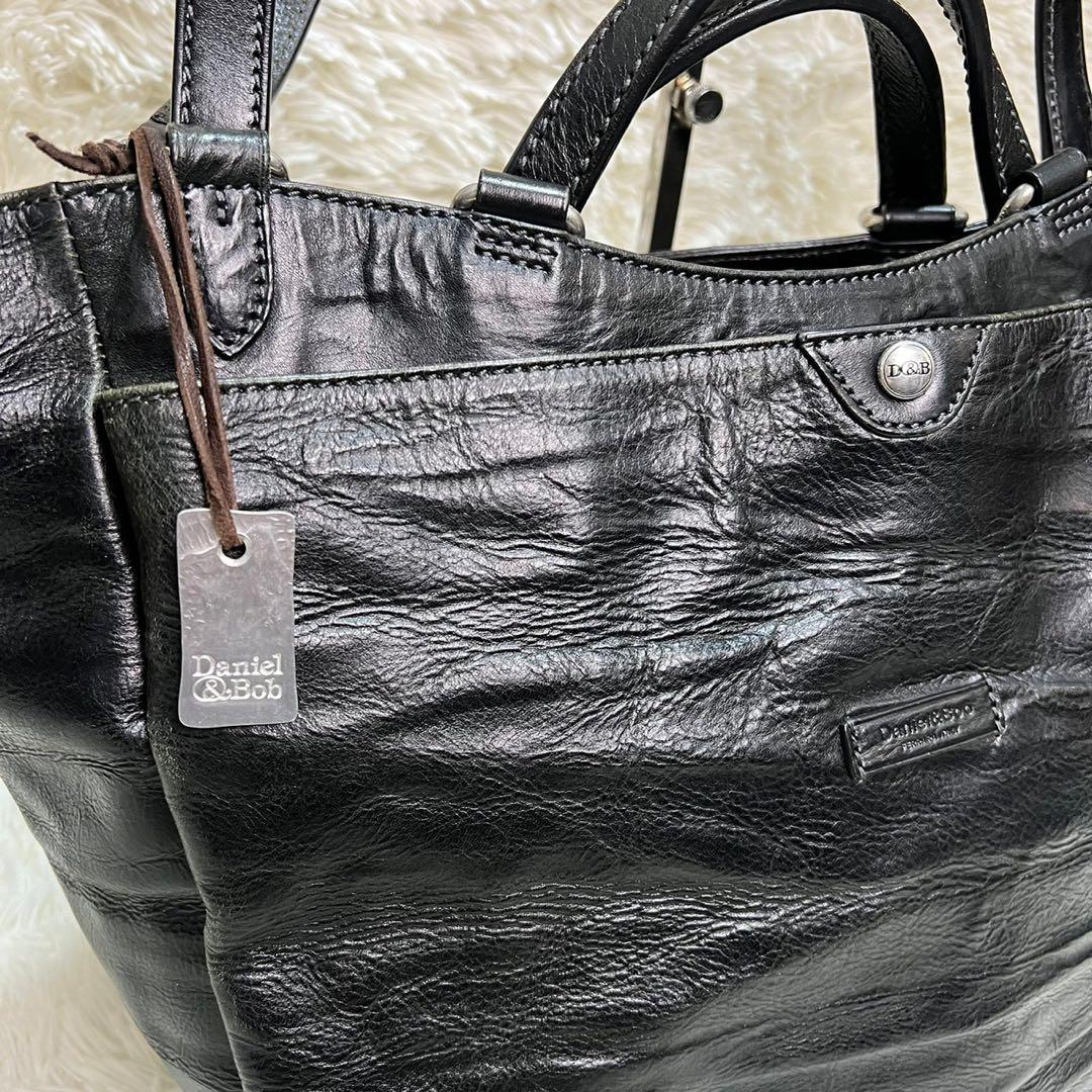 美品✨ダニエルアンドボブ トートバッグ アルチェ シボ レザー