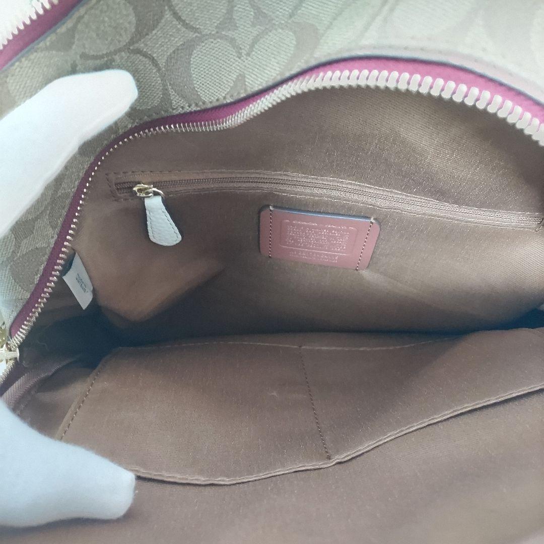 COACH コーチ スヌーピー コラボ リュック ブラウン ワッペン