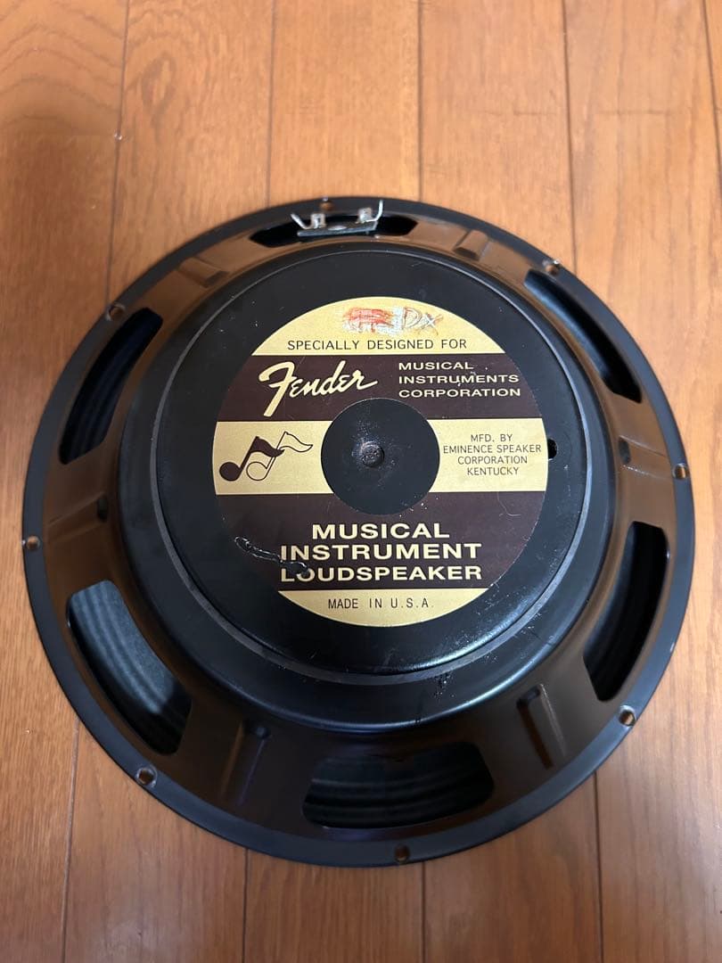 Fender 純正　エミネンス製12インチスピーカー8Ω アメリカ製
