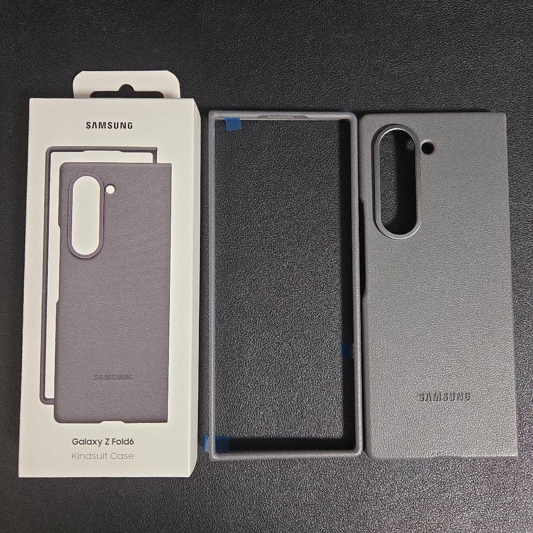 Samsung Galaxy Z Fold6 純正レザーケース