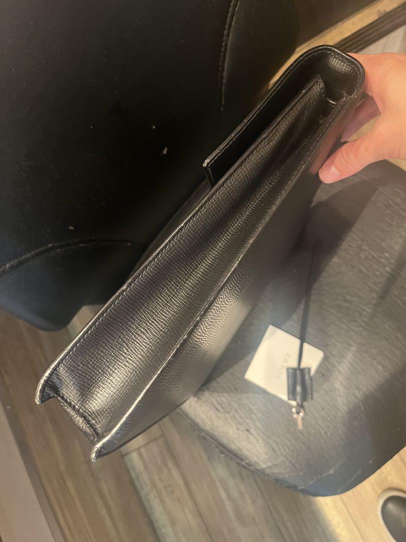 鑑定済み 正規品 ロエベ　LOEWE ビジネスバッグ　黒