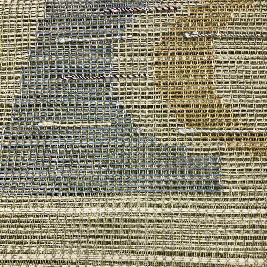 魅力の 羅の名古屋帯(夏帯)正絹に薄いピンクの羅の名古屋帯 計2点 着物