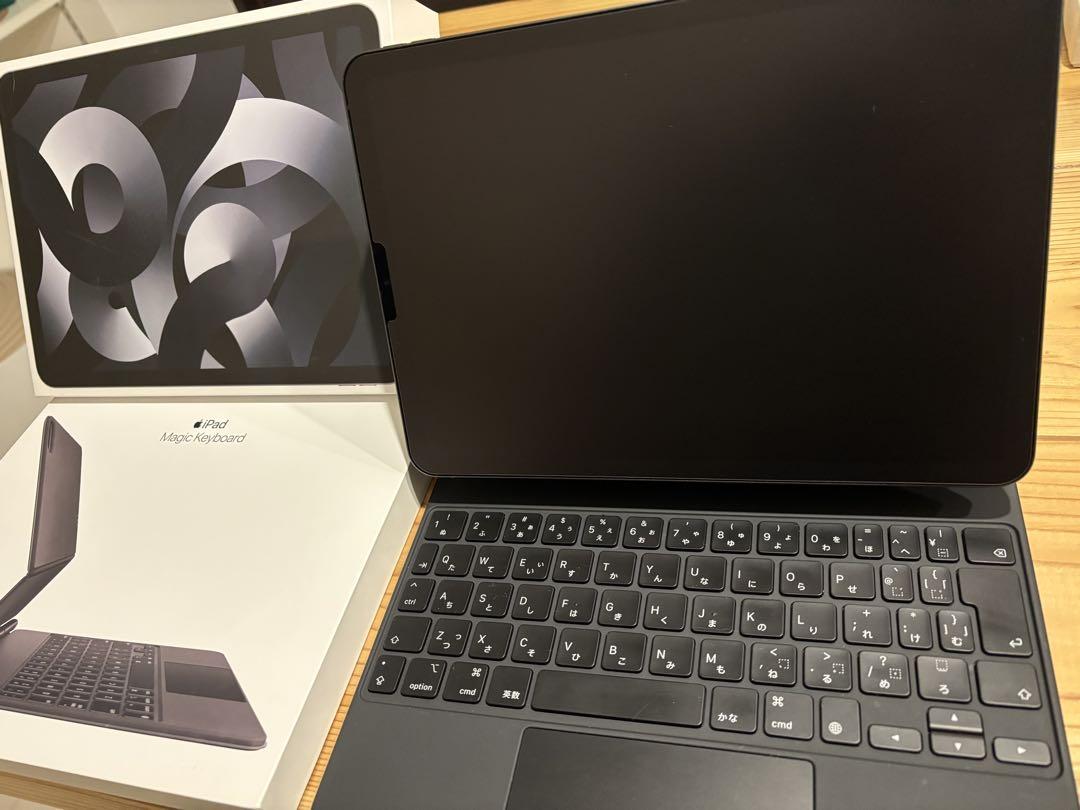 iPad Air 第5世代 スペースグレ 64GB MagicKeyboard付 iPad Air 第5世代 スペースグレ 64GB MagicKeyboard付