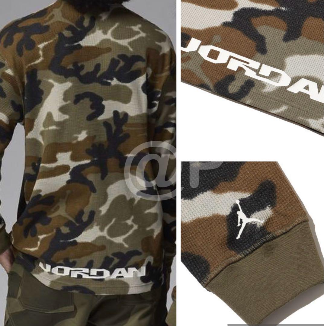 3XL 新品 ナイキ 上下セット JORDAN 迷彩 ロンT ジョガーパンツ