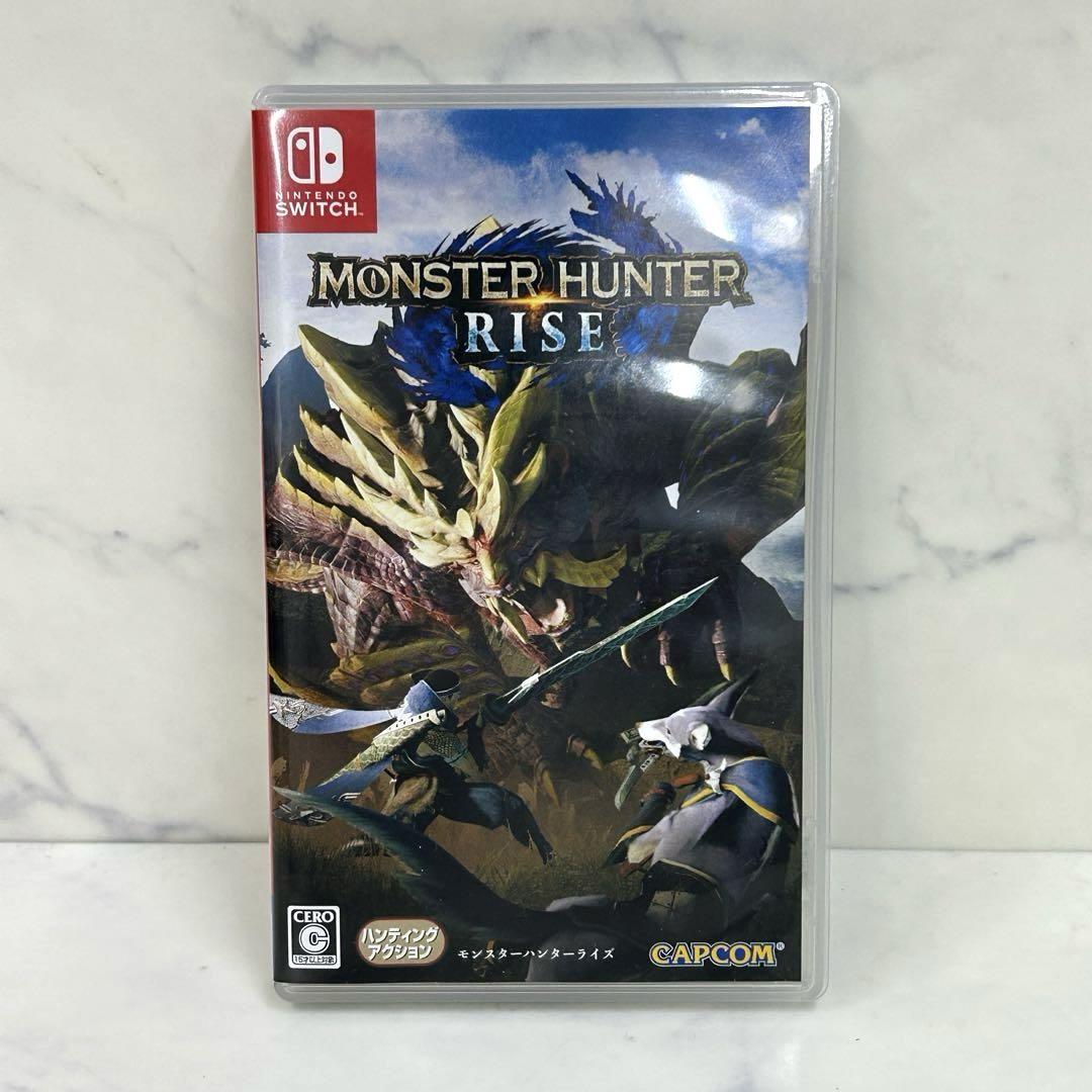超美品 Nintendo SWITCH 本体 & モンスターハンターライズ