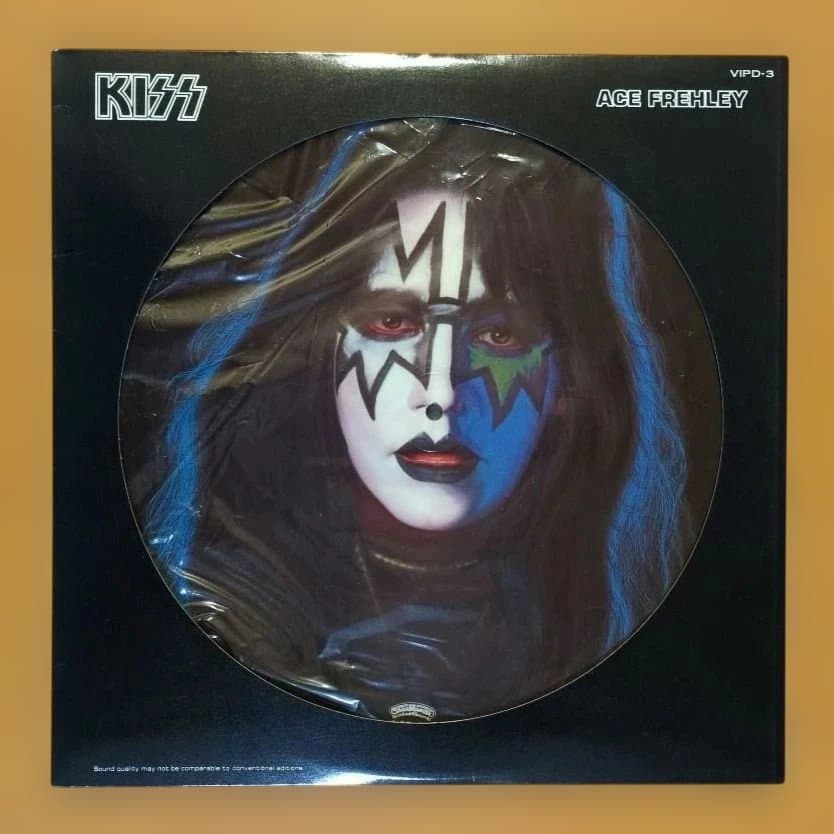 帯無し 盤にすり傷有 エース フレーリー ピクチャー レコード傷や汚れあり