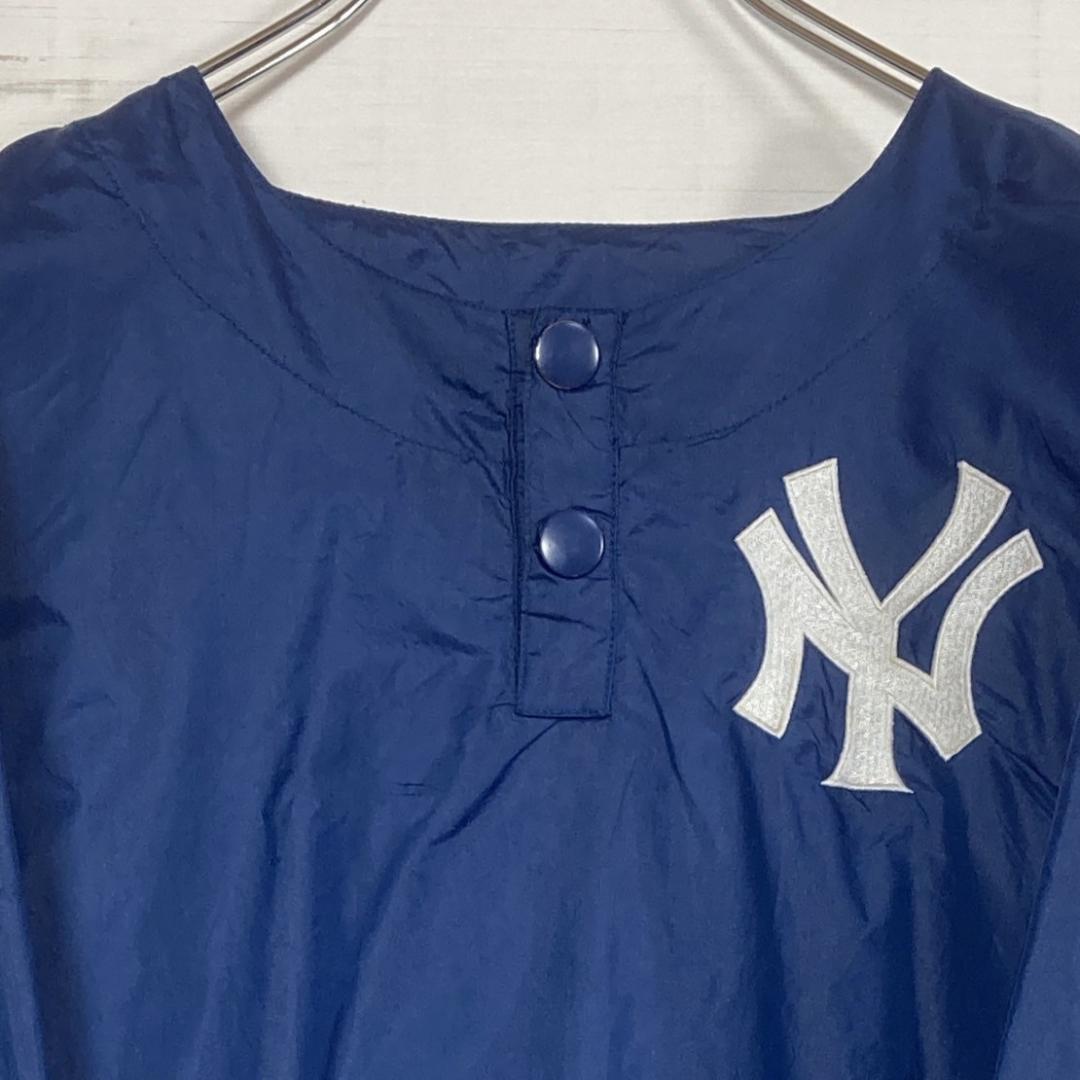 【大人気】STARTER☆スポーツウェア☆L☆NY刺繡☆ネイビー