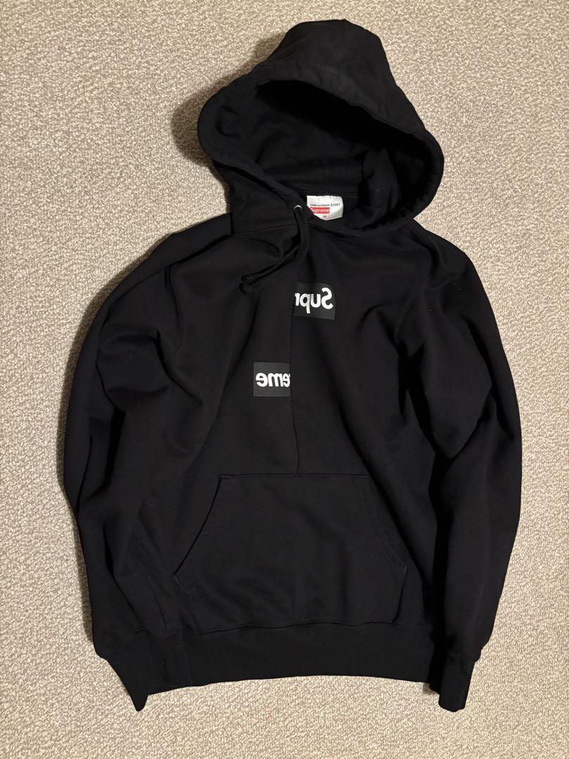 国内正規品 Supreme × COMME des GARÇONS パーカー M