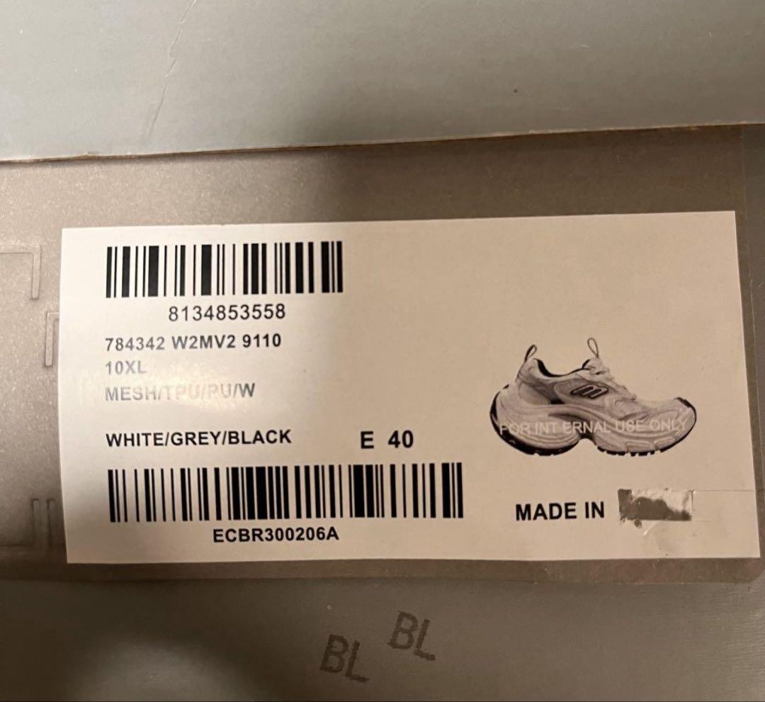 靴 BALENCIAGA 10XL 40