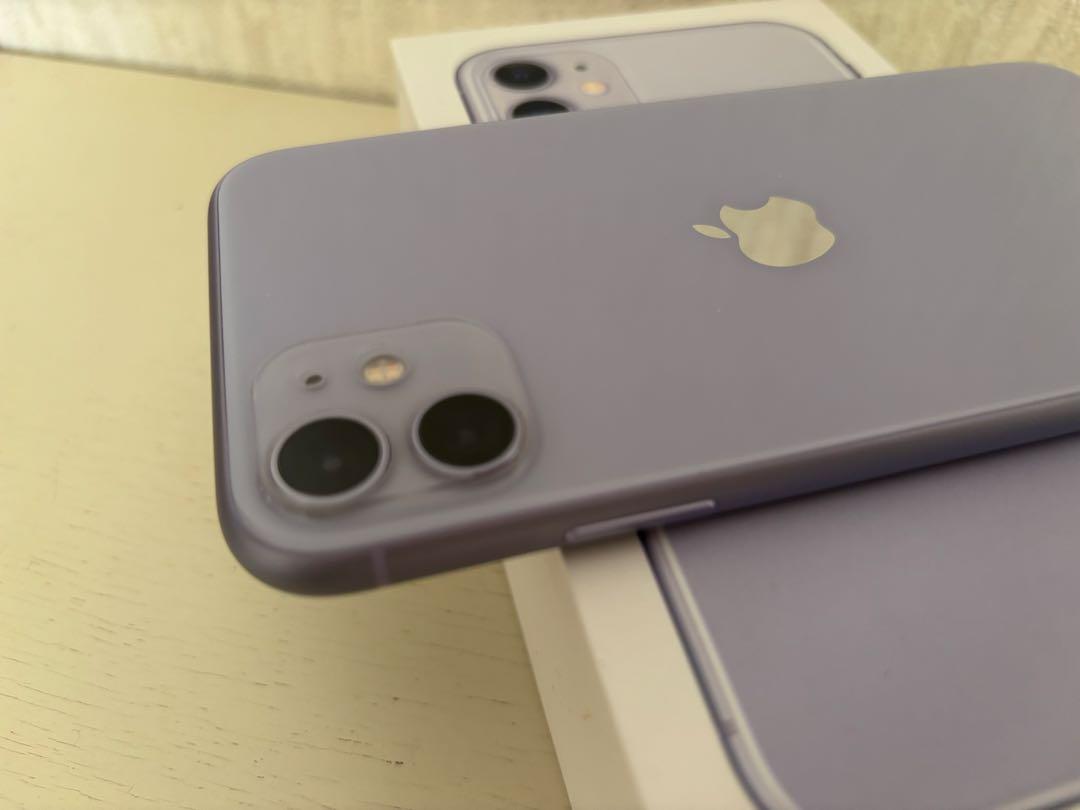 Apple iPhone 11 パープル 付属品付き Apple iPhone 11 パープル 本体のみ 128GB
