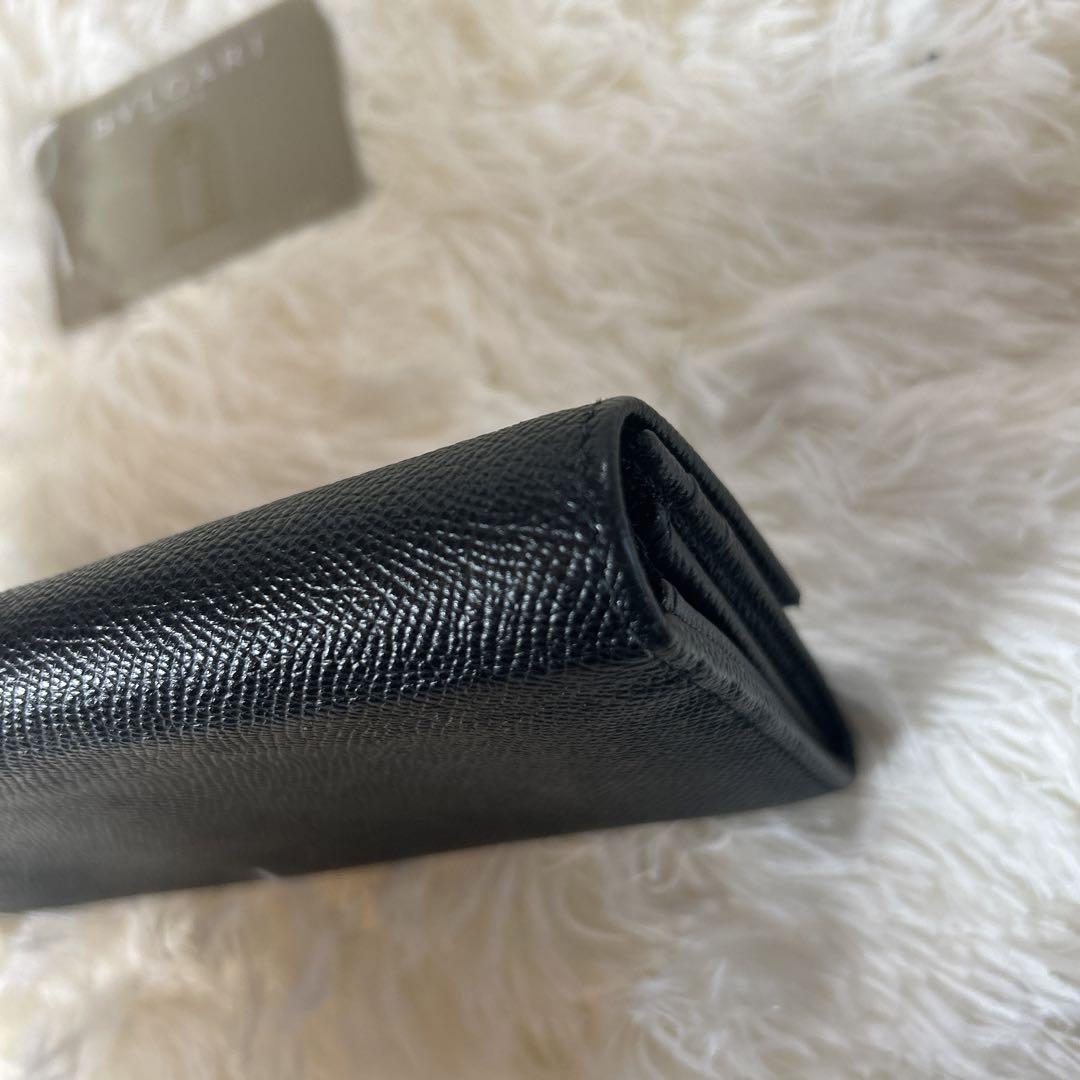 【美品】ブルガリ　BVLGARI メンズ　レディース　長財布　黒