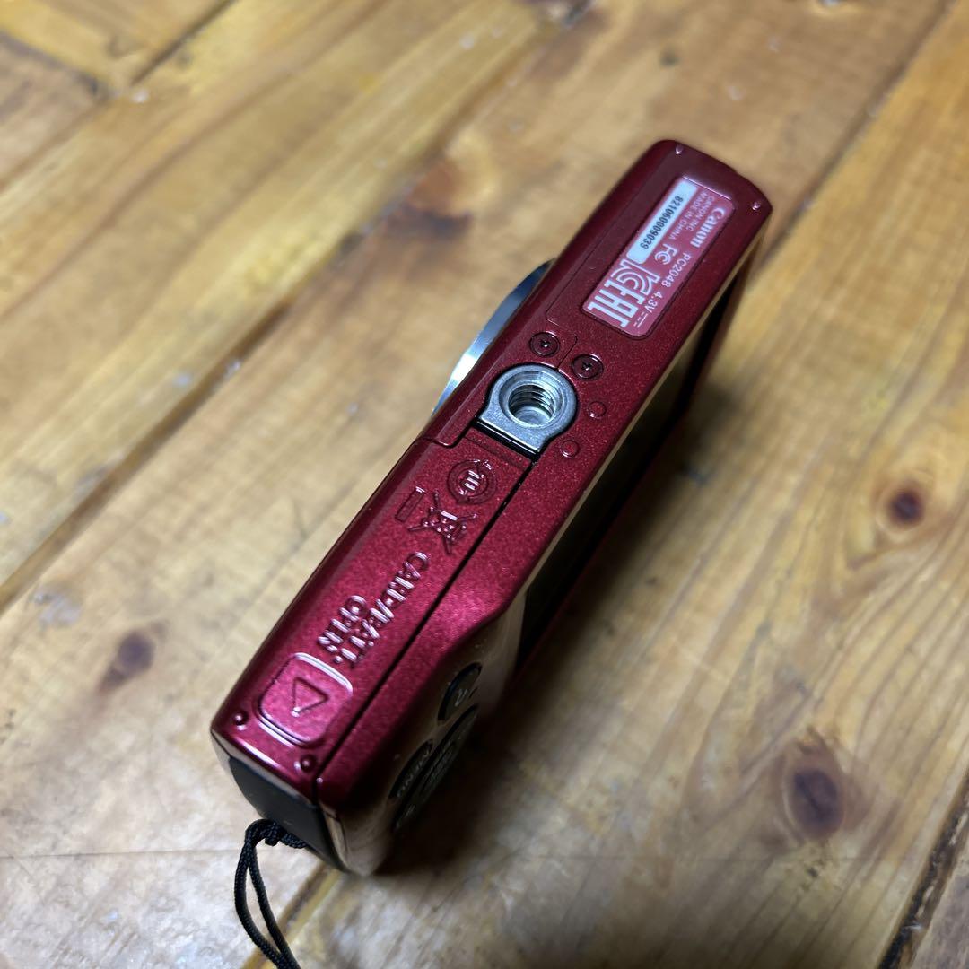 Canon IXY 120 コンパクトデジタルカメラ レッド