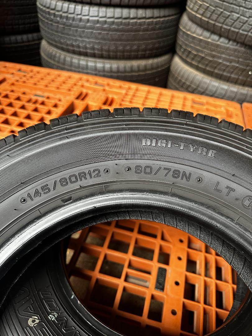 145/80R12 LT ダンロップ VAN01 4本 送料無料 夏 T1291