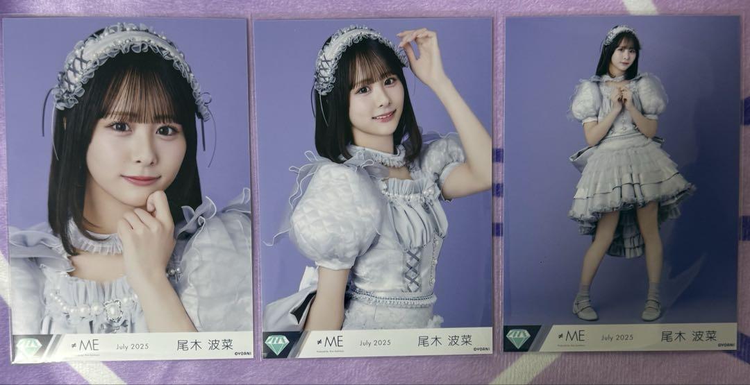 ノイミー　生写真　直筆　尾木波菜　モブノデレラ ノイミー 生写真 尾木波菜 モブノデレラ歌唱② コンプ - メルカリ
