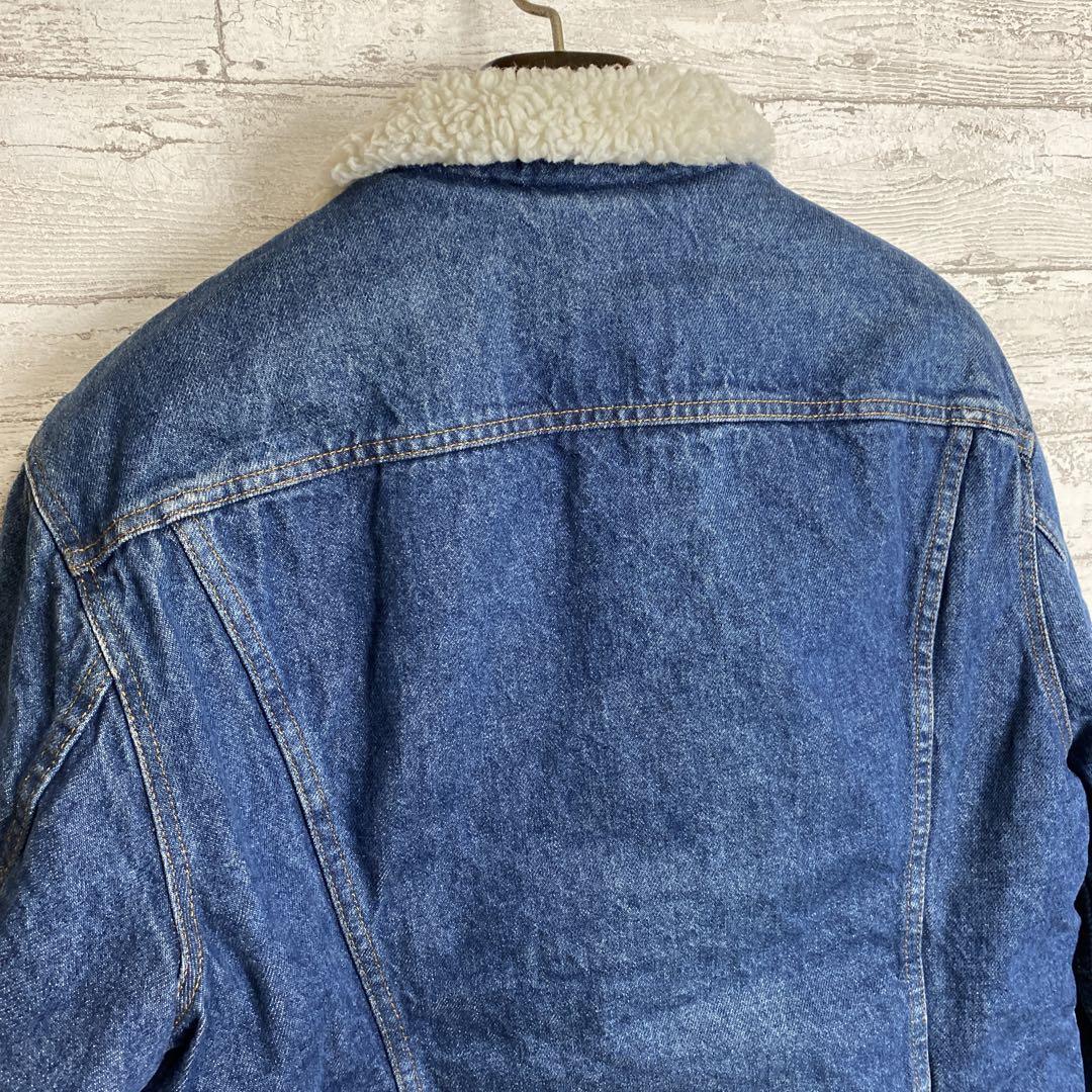 80's リーバイス70608-0216 ボア デニムジャケット XL 46