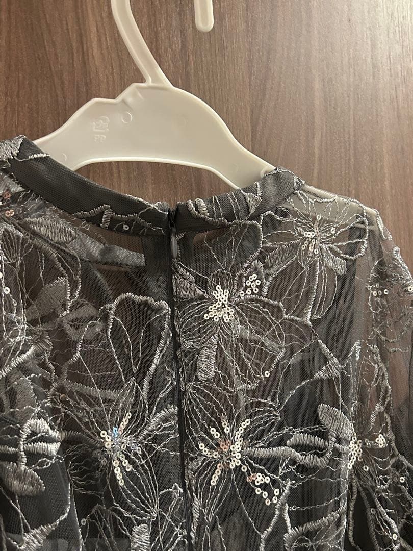 アンドレスド キーネックエンブロイダリードレス お呼ばれドレス アンドレスド キーネックエンブロイダリードレス お呼ばれドレス