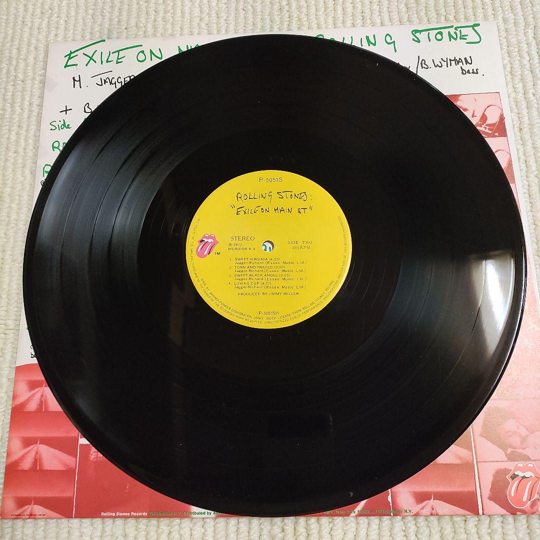 【♦帯コピー、美品２ＬＰ】ローリング・ストーンズ／メイン・ストリートのならず者