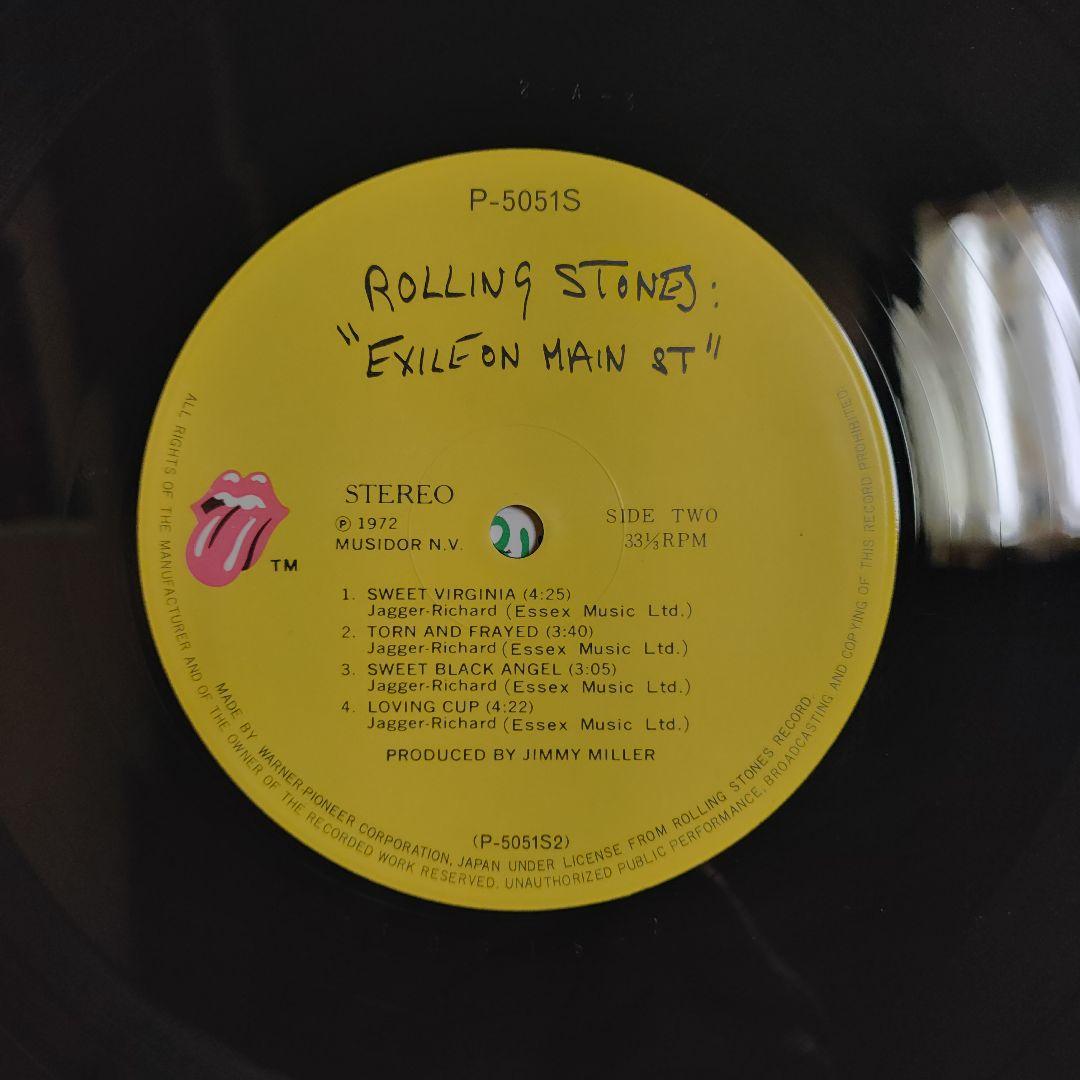 【♦帯コピー、美品２ＬＰ】ローリング・ストーンズ／メイン・ストリートのならず者