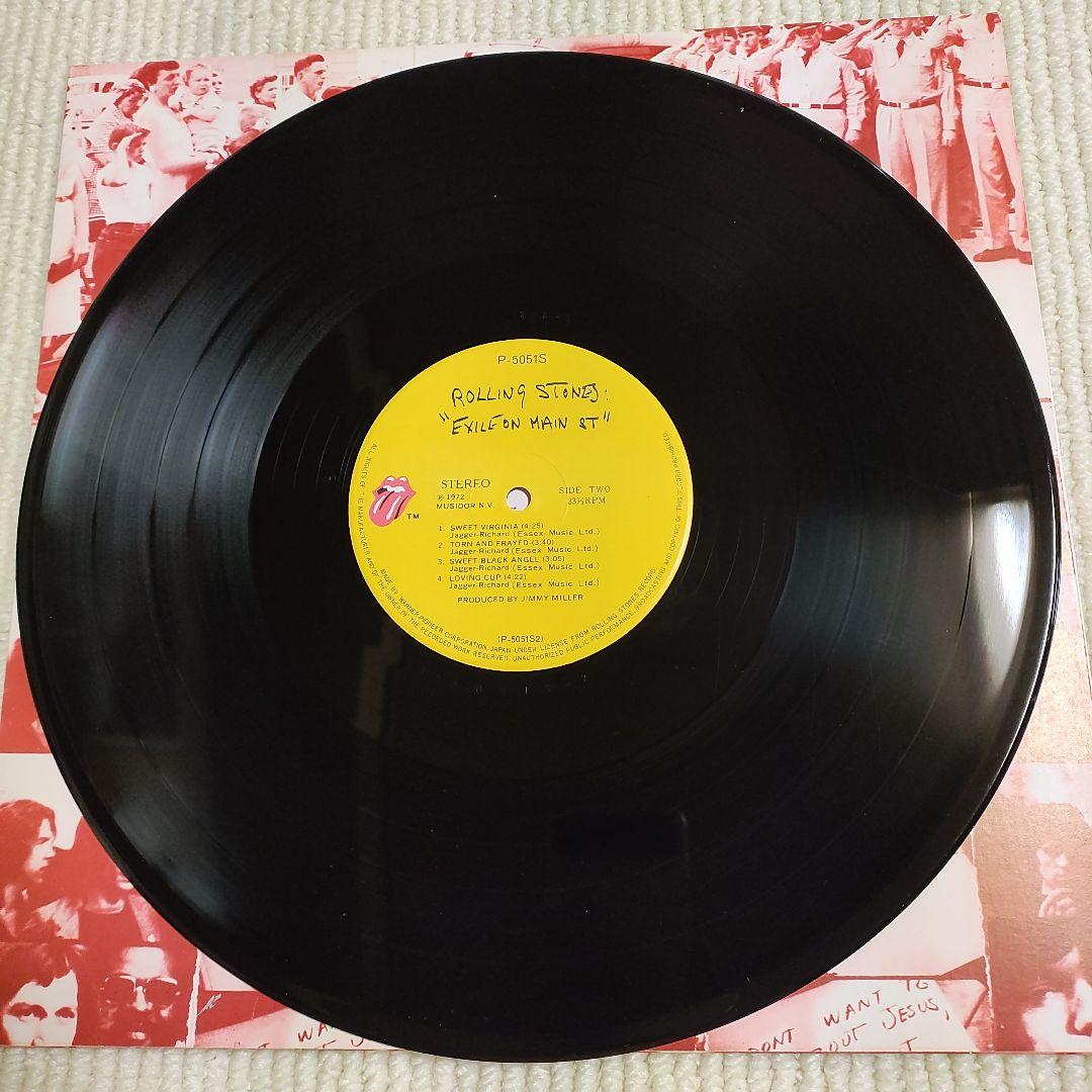 【♦帯コピー、美品２ＬＰ】ローリング・ストーンズ／メイン・ストリートのならず者