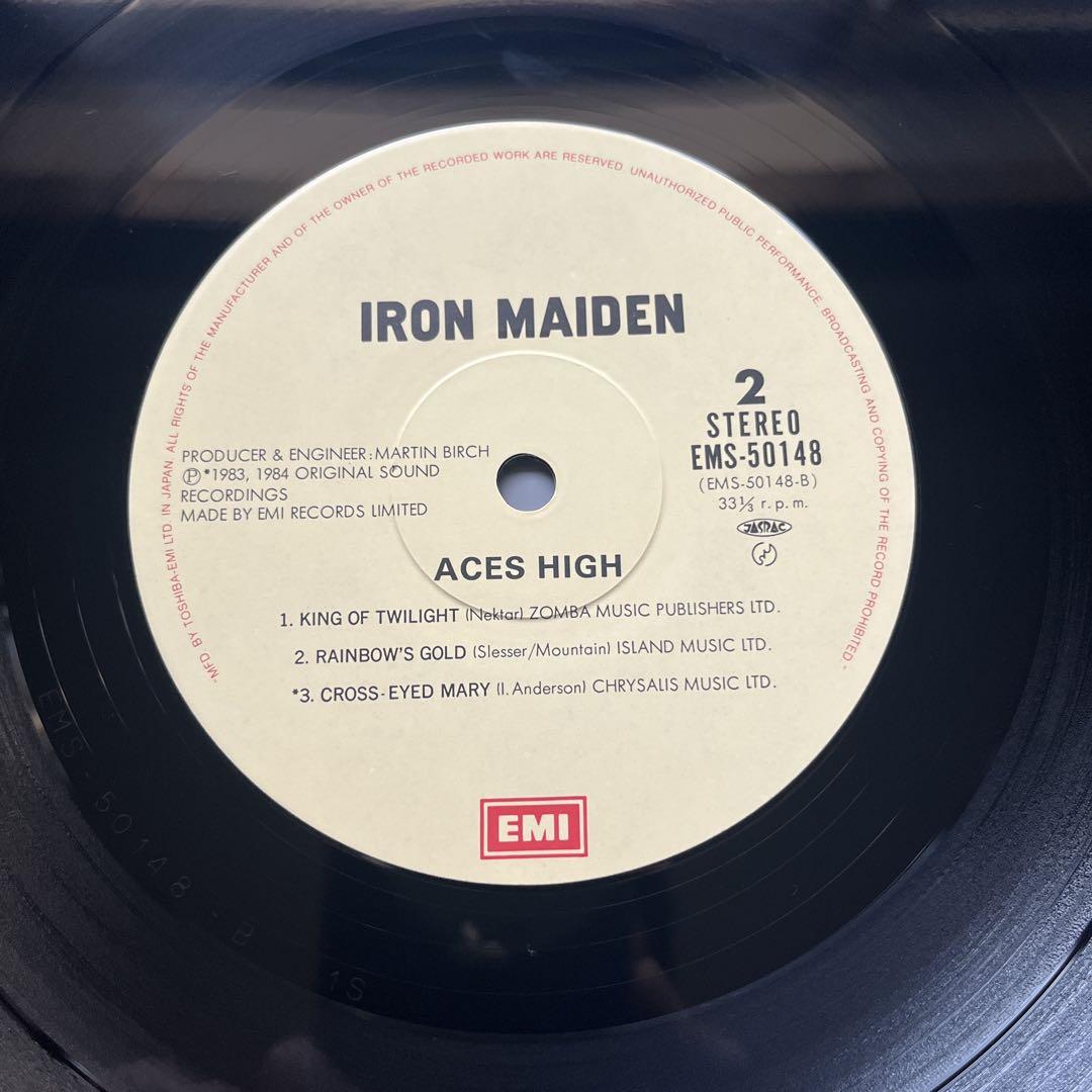 【極美品】IRON MAIDEN / アイアン・メイデン エイシズ・ハイ