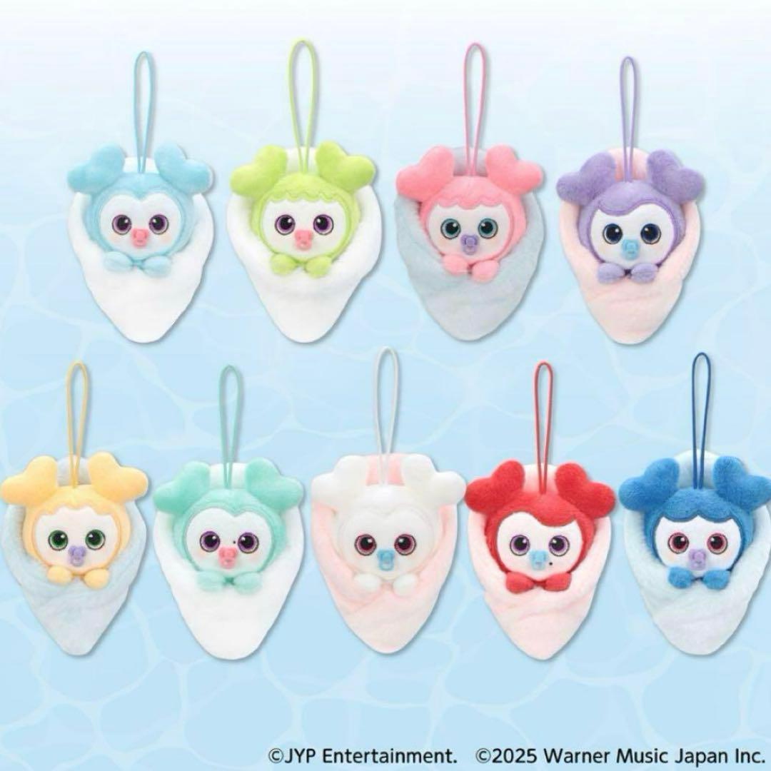 TWICE LOVERYS おくるみマスコット　全種類セット　GIGO限定