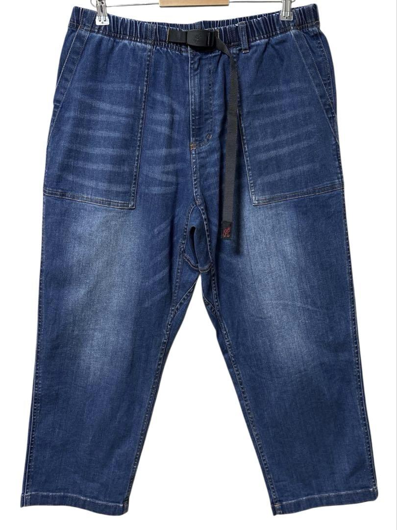 GRAMICCI ストレッチデニムルーズテーパードパンツ アウトドア キャンプ