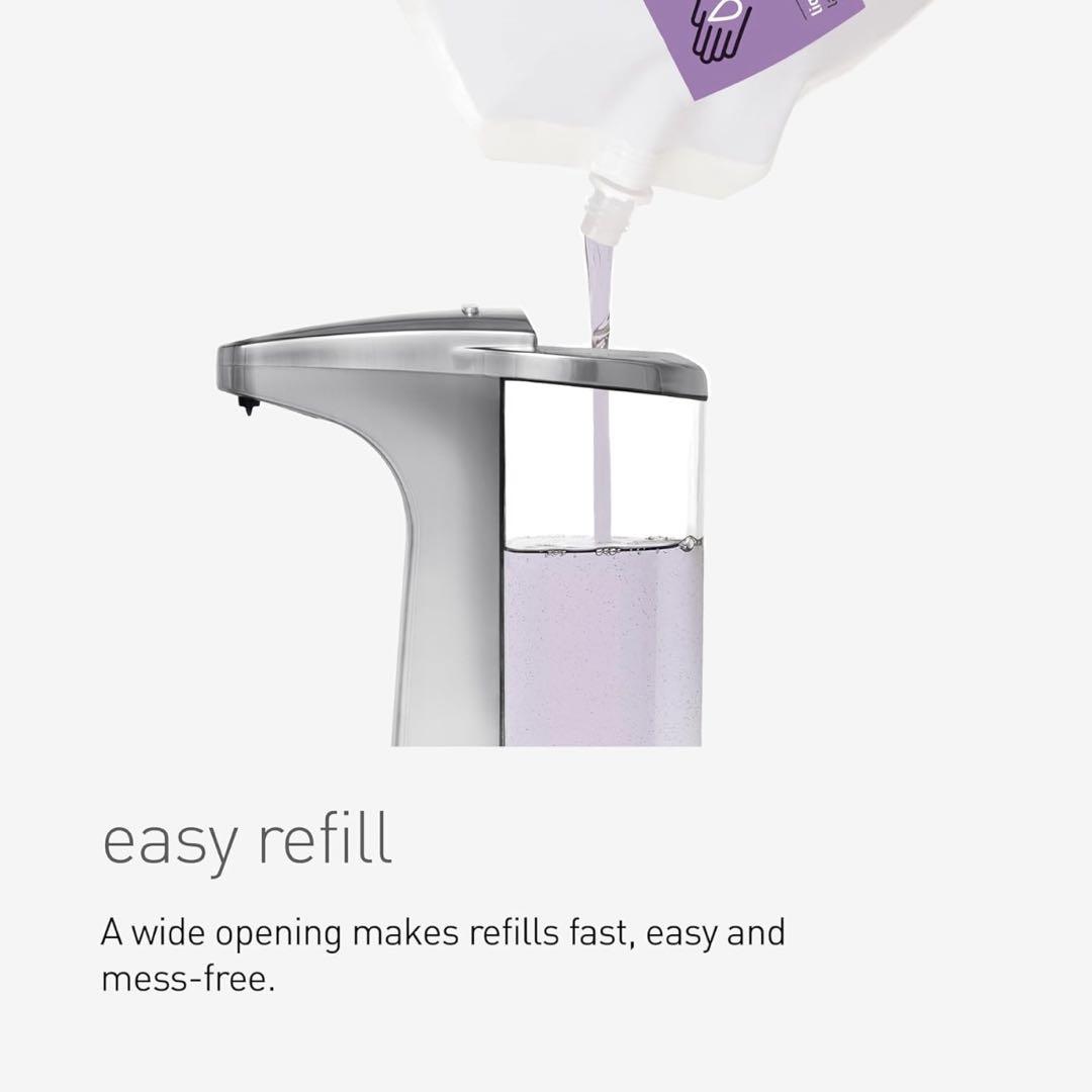 新品未使用★simplehuman 自動ハンドソープディスペンサー