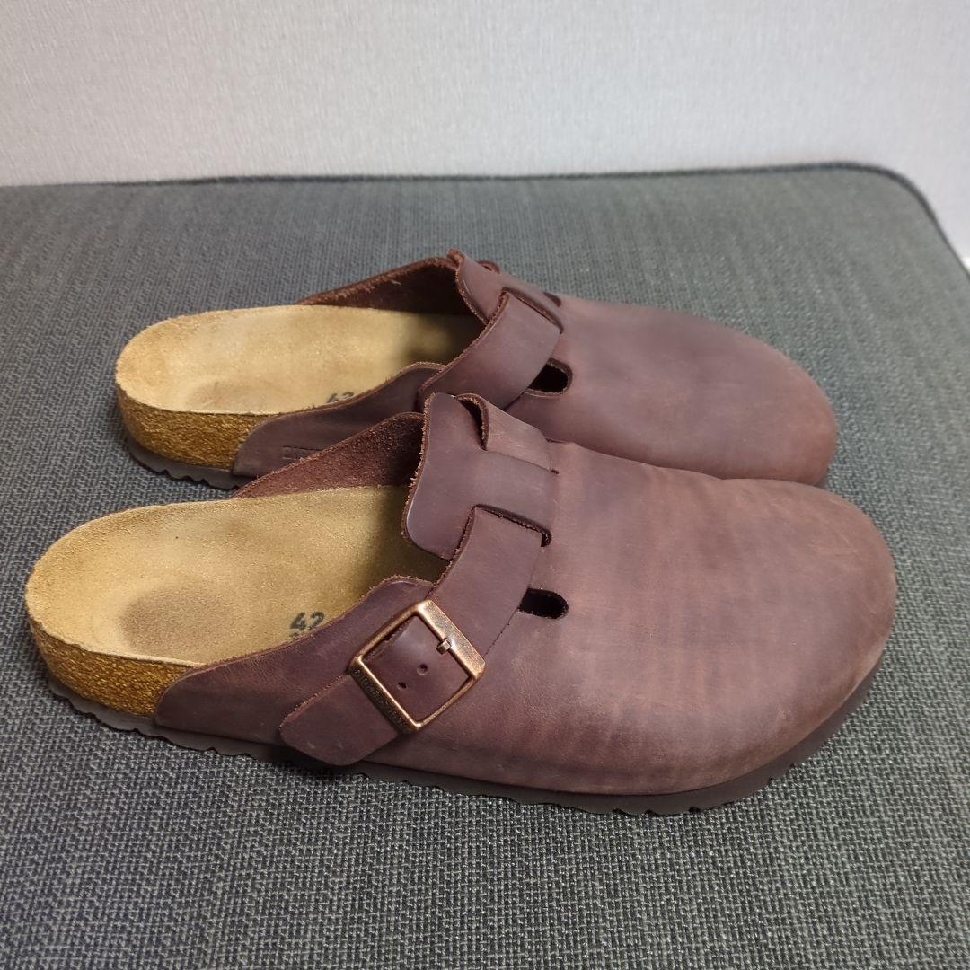 BIRKENSTOCK ボストン　オイルドレザー　ハバナ　42
