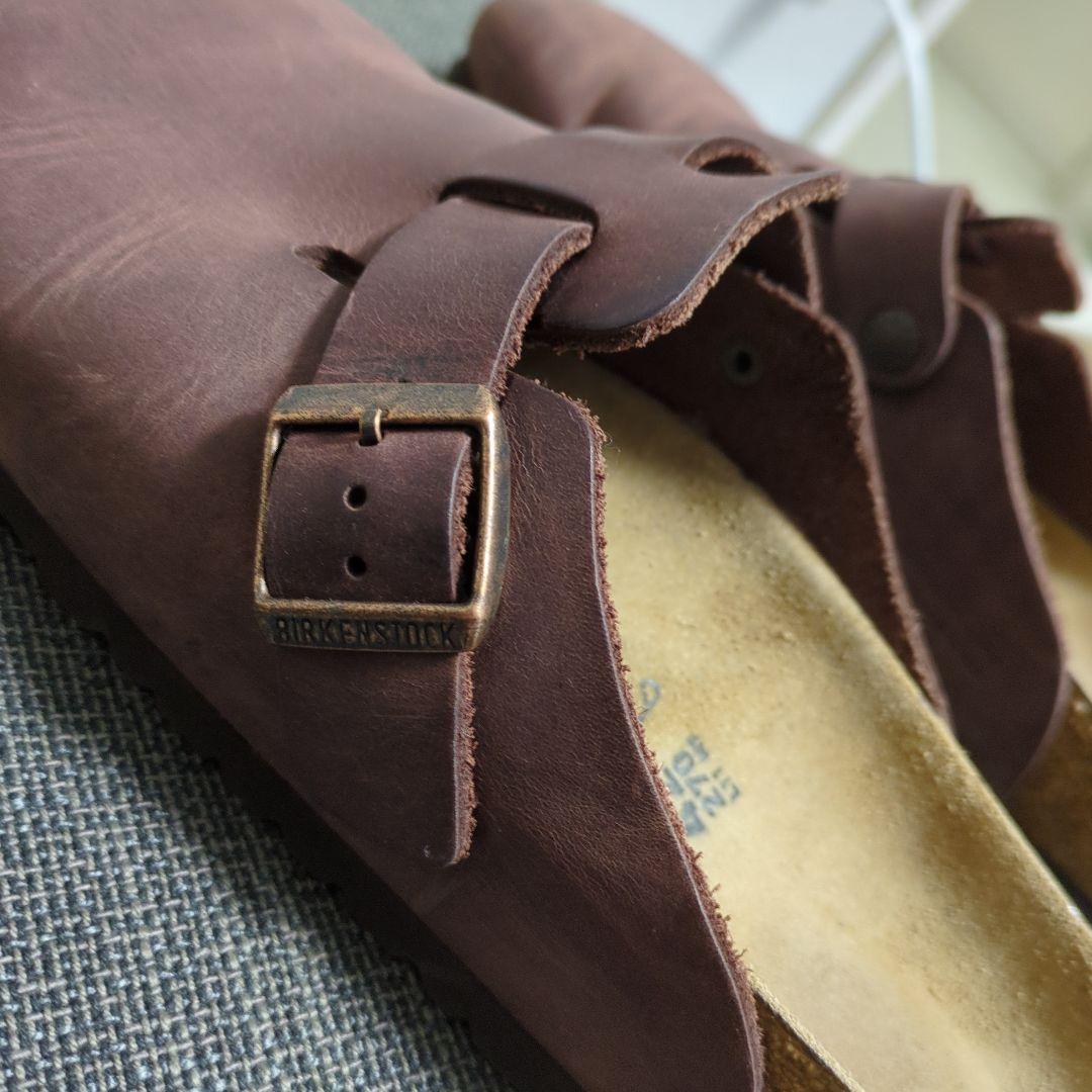 BIRKENSTOCK ボストン　オイルドレザー　ハバナ　42
