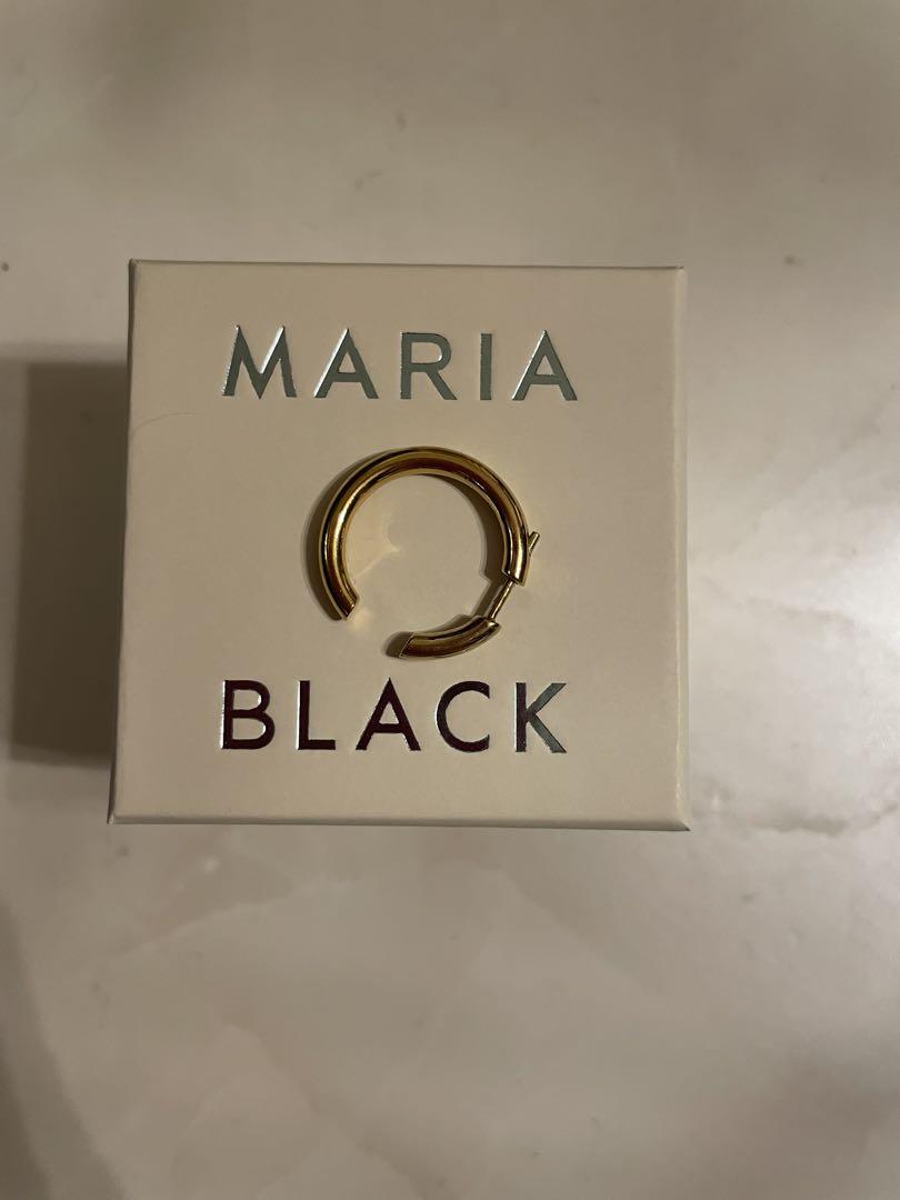 数量は多い  MARIA BLACK 22 フープピアス ゴールド アクセサリー