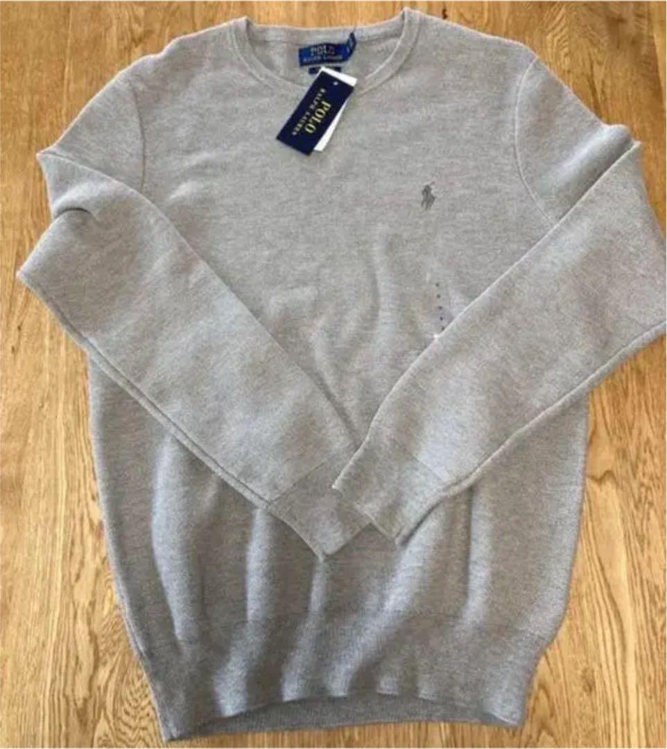 POLO ラルフローレン コットンセーター　セーター　米国購入　新品タグ付き