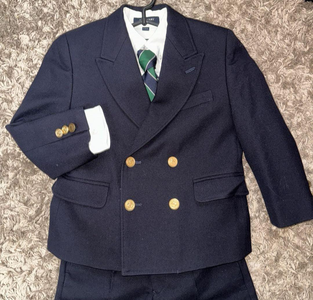 Burberry London フォーマルスーツ　110cm 4点セット