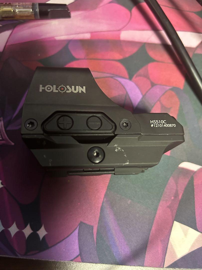 HOLOSUN HS510C RED ドットサイト　hm3xマグニファイアセット