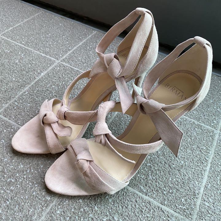 Alexandre Birman サンダル スエード リボン結び 37 1/2 画像4