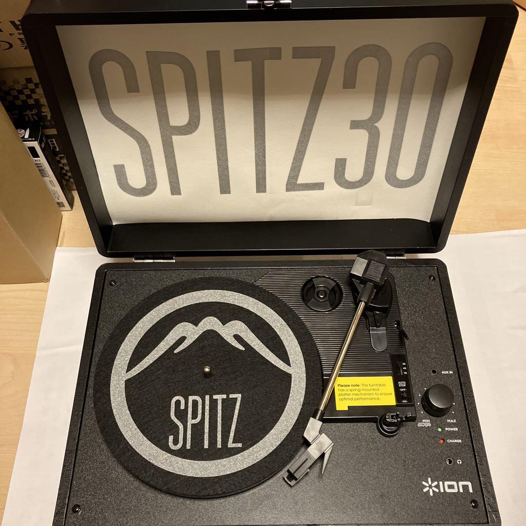 SPITZ 30周年記念　レコードプレーヤー SPITZスピッツ30周年レコードプレーヤーIONVINYLMOTION福田利之