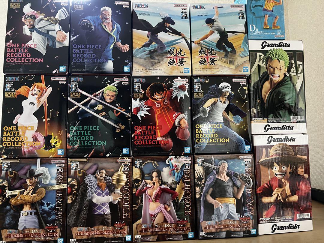 【写真2枚あり】ONE PIECEフィギュア(プライズフィギュア)全23種