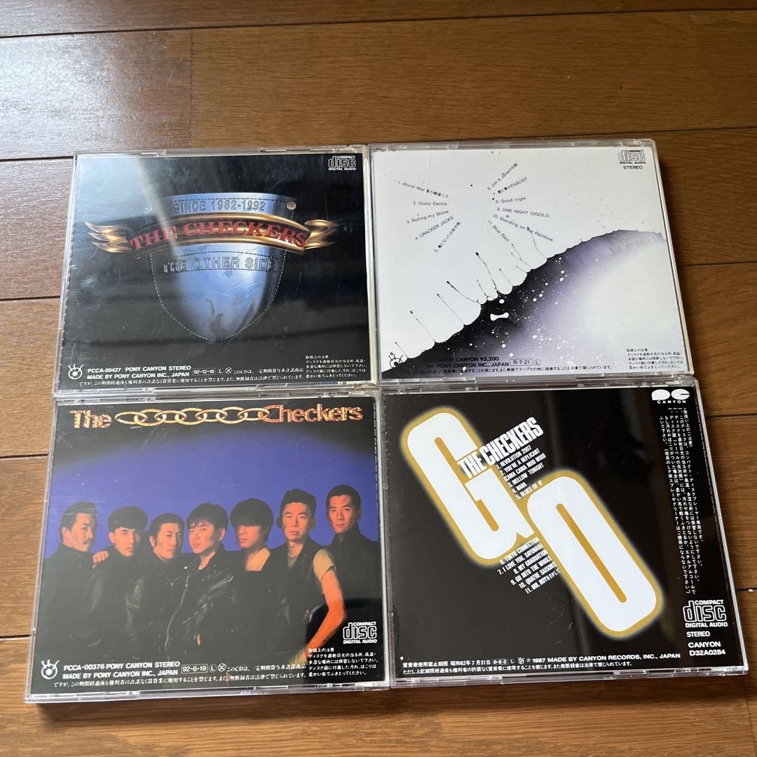 チェッカーズ CD セット まとめて チェッカーズCD4枚セット - メルカリ