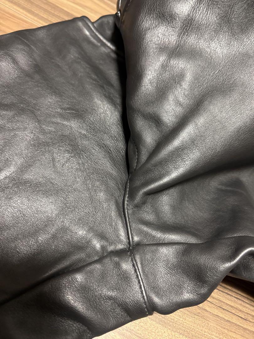 【値下げしました】VANSON レザーパンツ TALONジップ サイズ33