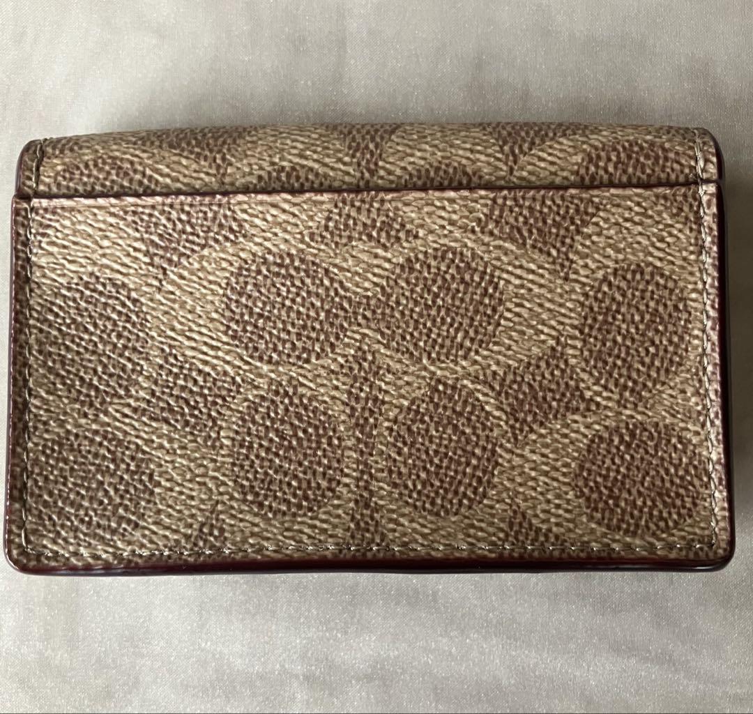 ホットケーキ　　COACH コーチ　名刺入れ　未使用品