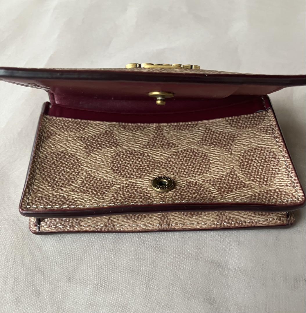 ホットケーキ　　COACH コーチ　名刺入れ　未使用品