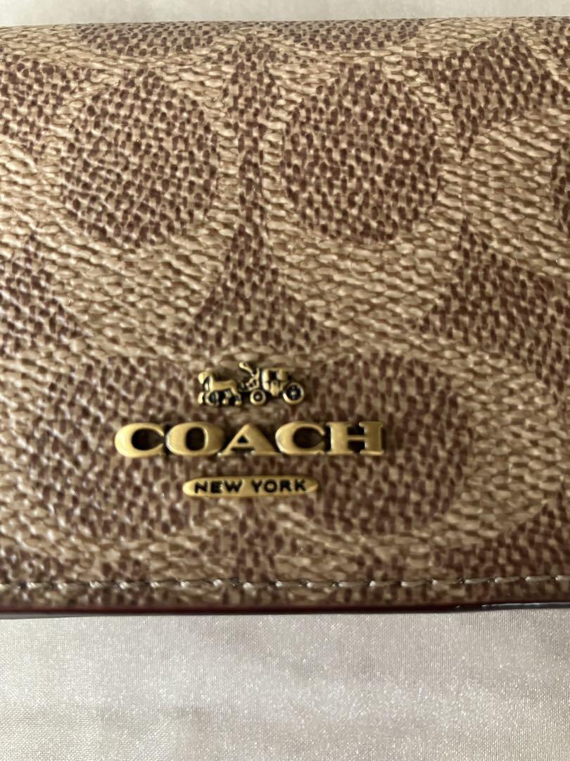 ホットケーキ　　COACH コーチ　名刺入れ　未使用品