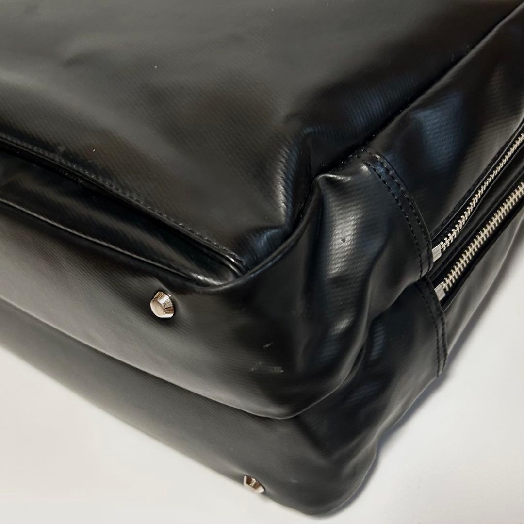 極美品✨ポーター ブリーフケース 2way 黒 リアル 2層 ビジネスバッグ