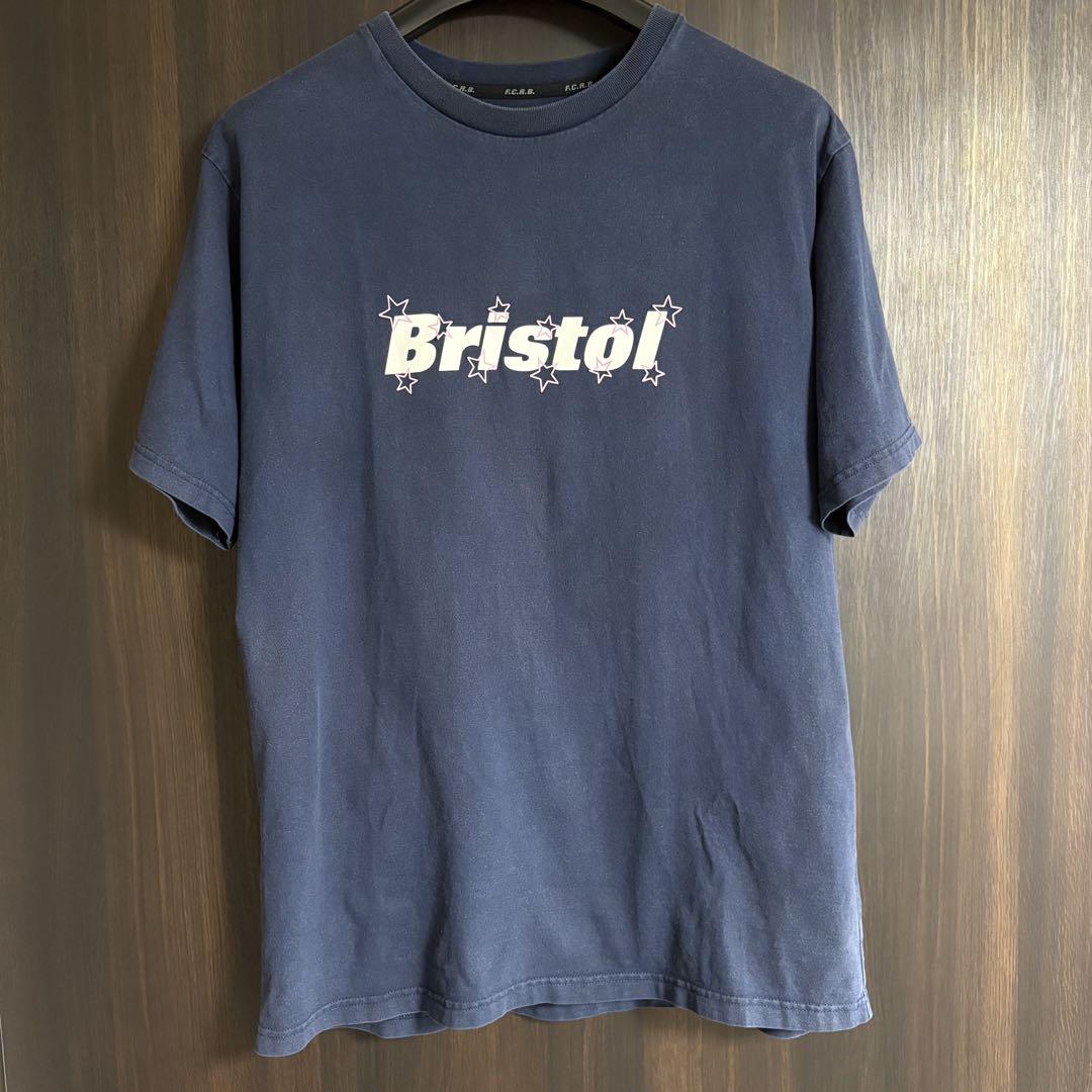 口豪奢 F.C.Real メルカリ - ロゴ ネイビーTシャツ TEE 47STARS Bristol ウェア