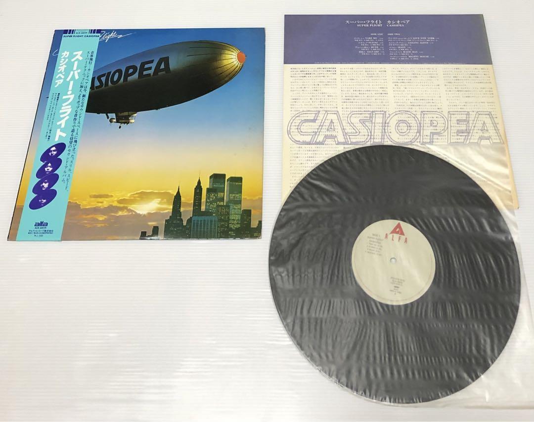 カシオペア - スーパー・フライト LPレコード 帯付き - メルカリ